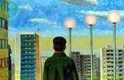 Запустелите наследства, 2001, м.б./платно, 100/60                                                              The Desolated Inheritances, 2001, oil on canvas, 100/60
